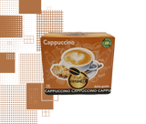 Dal Barista| 10 Kapseln cappuccinogeschmack kompatibel mit Nescafé® Dolce Gusto® Maschinen