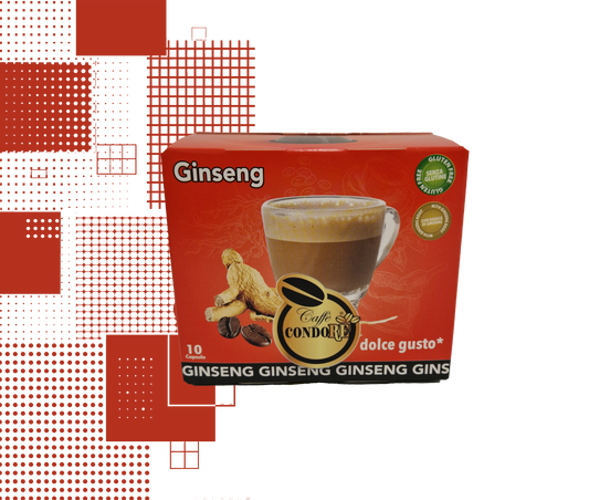 Dal Barista| 10 Kapseln Ginseng kompatibel mit Nescafé® Dolce Gusto® Maschinen