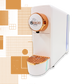 Macchina Essergio Bianco - Gold | Compatibile con Sistema Essergio