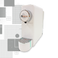Macchina Essergio Bianco - Argento | Compatibile con Sistema Essergio