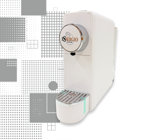 Macchina Essergio Bianco - Argento | Compatibile con Sistema Essergio