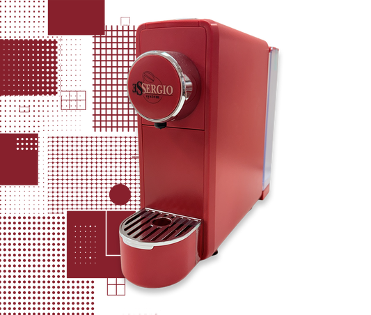 Macchina Essergio Rosso - Argento | Compatibile con Sistema Essergio