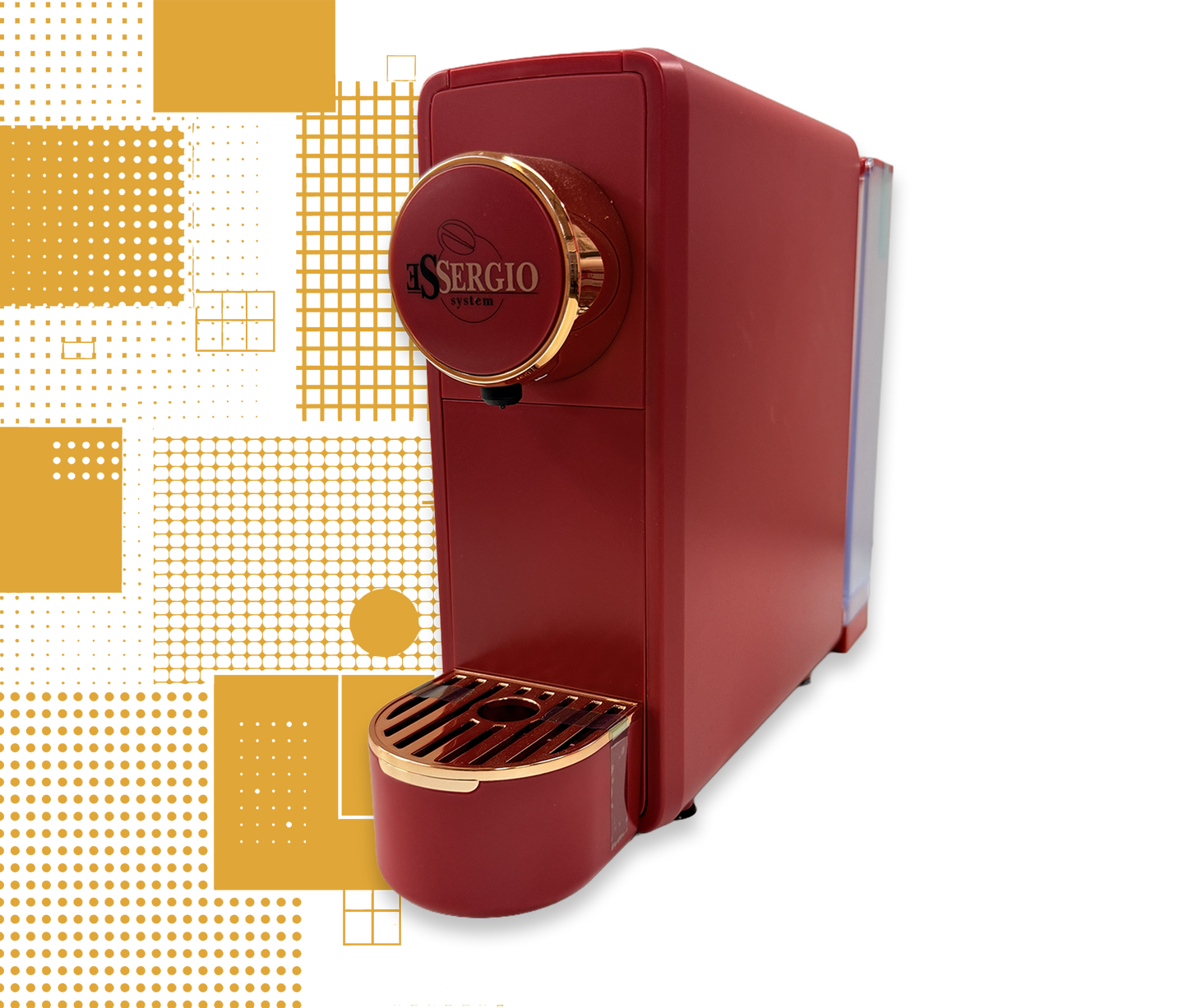 Macchina Essergio Rosso - Gold | Compatibile con Sistema Essergio
