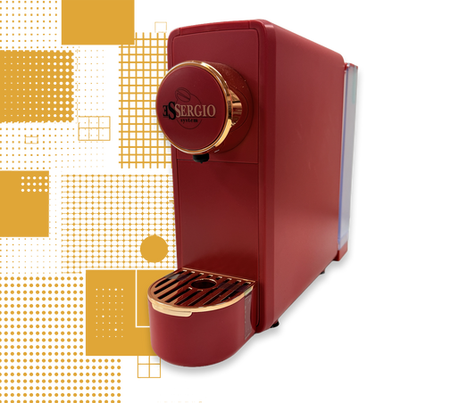 Macchina Essergio Rosso - Gold | Compatibile con Sistema Essergio