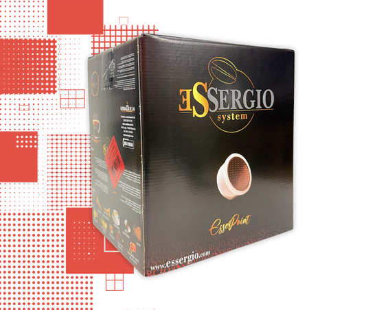 Essergio | 100 Capsule Miscela Rossa Essergio-System