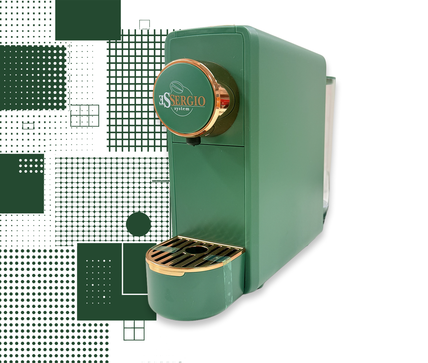 Macchina Essergio Verde - Gold | Compatibile con Sistema Essergio