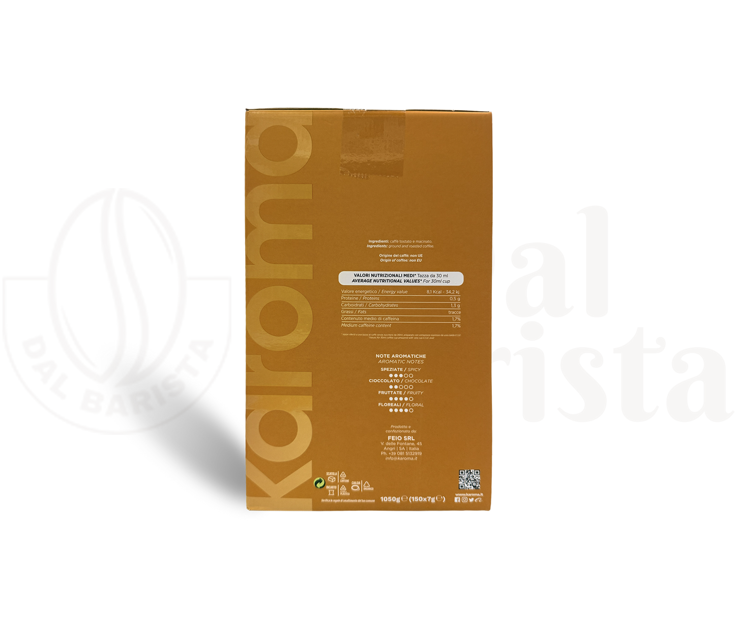 Karoma | 150 Pads Espresso Soave