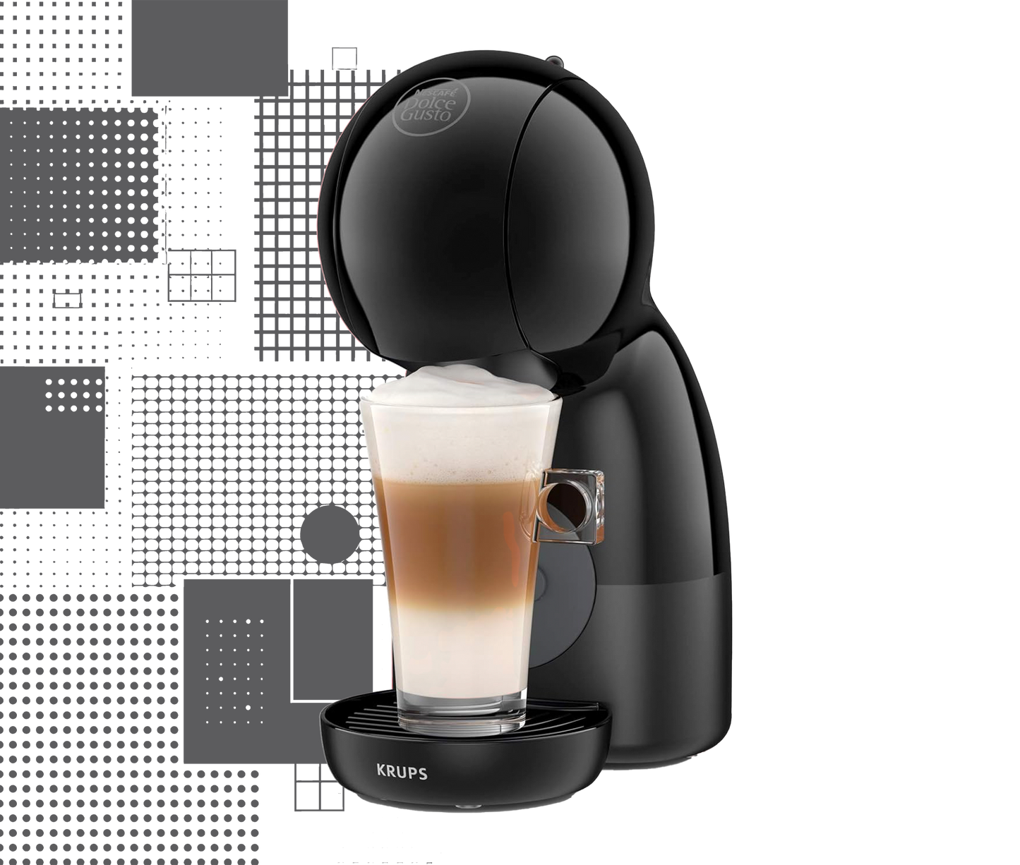 Dal Barista | Nescafè Dolce Gusto Piccolo XS by Krups schwarz Kaffeekapselmaschine