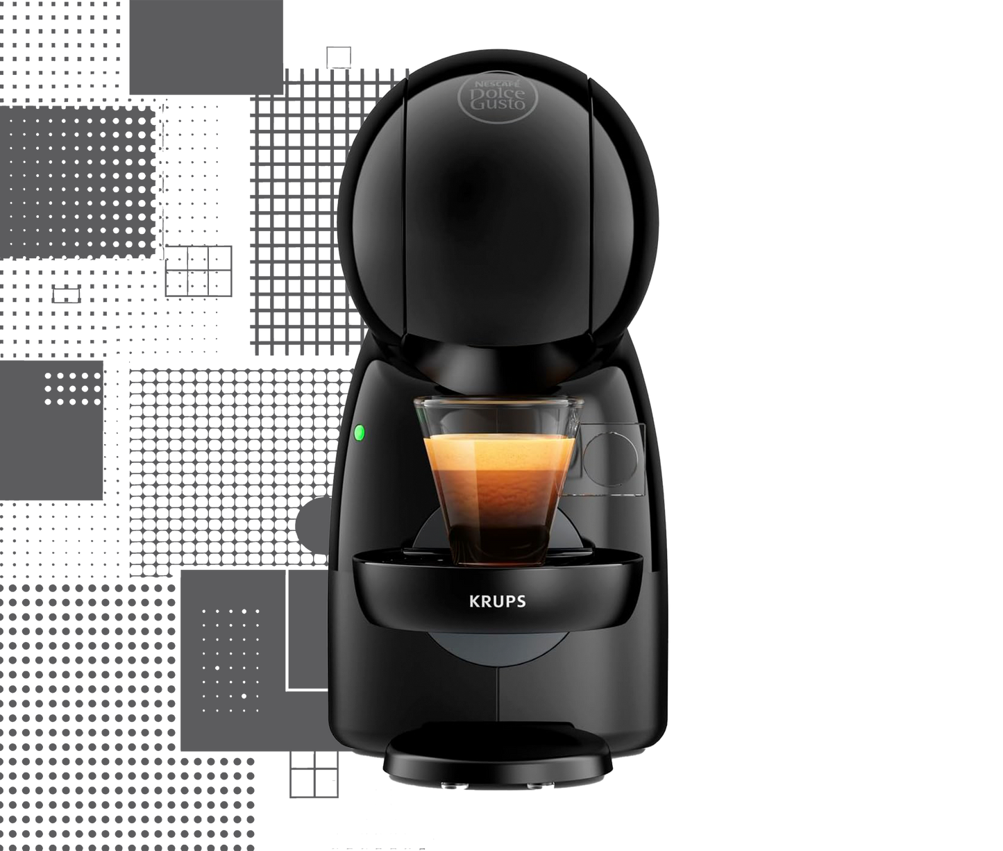 Dal Barista | Nescafè Dolce Gusto Piccolo XS by Krups schwarz Kaffeekapselmaschine