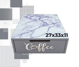 Dal Barista | Holzschublade  – marmo grigio light coffee