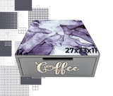 Dal Barista | Holzschublade  – marmo grigio scuro coffee