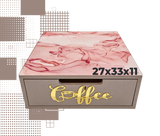 Dal Barista | Holzschublade  – marmo tortora coffee