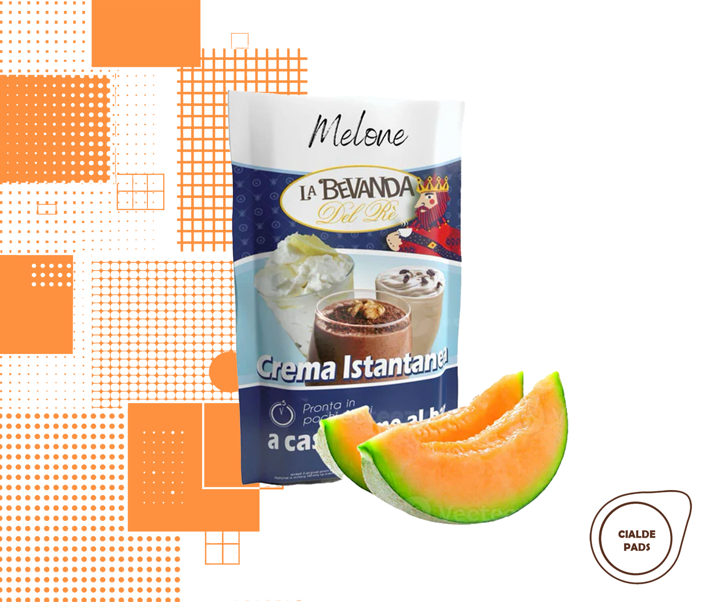 La Bevanda Del Rè | 1 Beutel Instant Mix - Melone