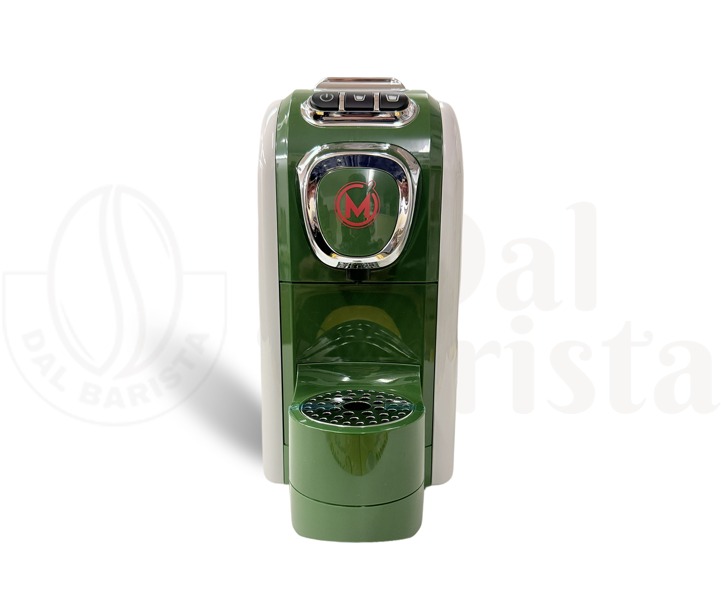 Mito | Macchina Caffè a Cialde 44mm Verde & Grigio