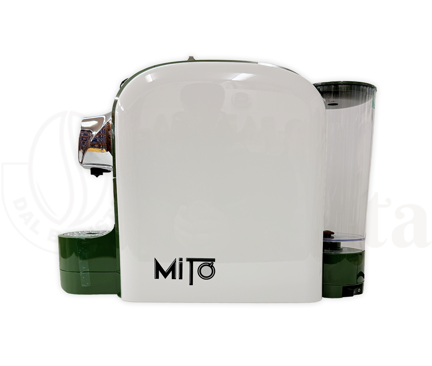 Mito | Macchina Caffè a Cialde 44mm Verde & Grigio