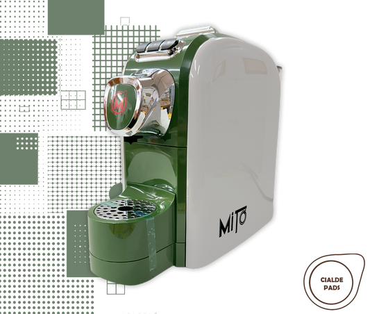 Mito | Kaffeemaschine Pads 44mm Grün Grau