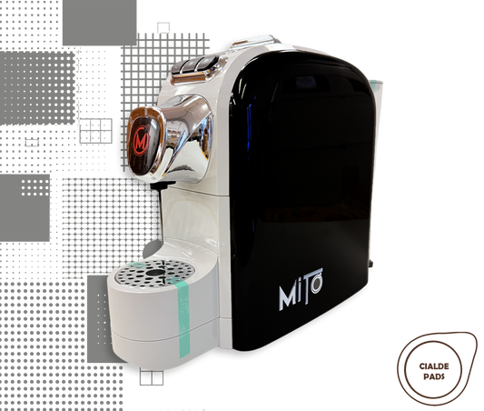 Mito | Kaffeemaschine Pads 44mm Schwarz Grau