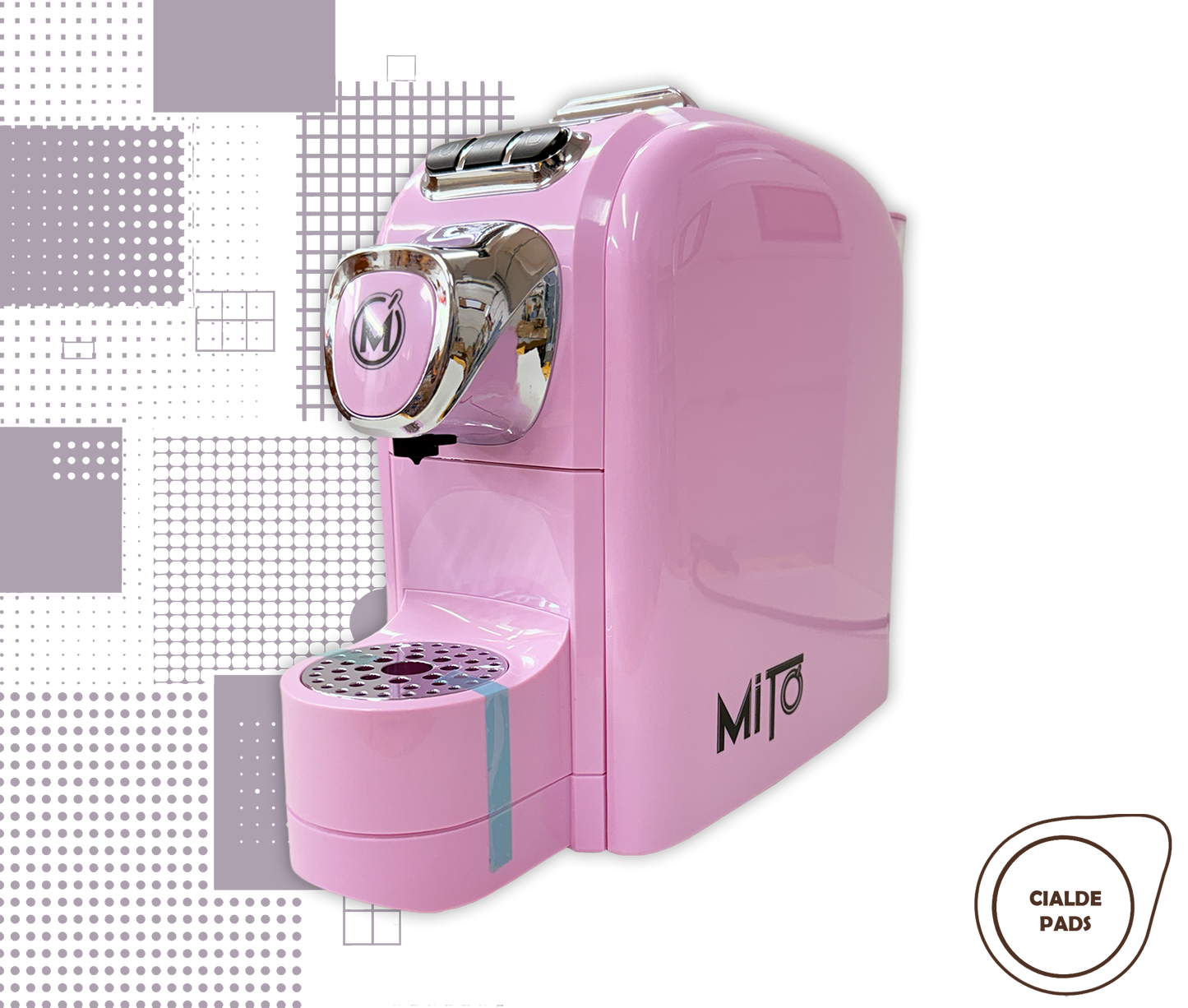 Mito | Kaffeemaschine Pads 44mm Rosa