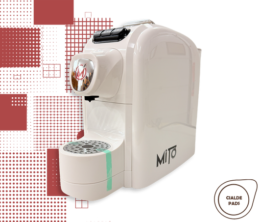 Mito | Kaffeemaschine Pads 44mm Total Weiß
