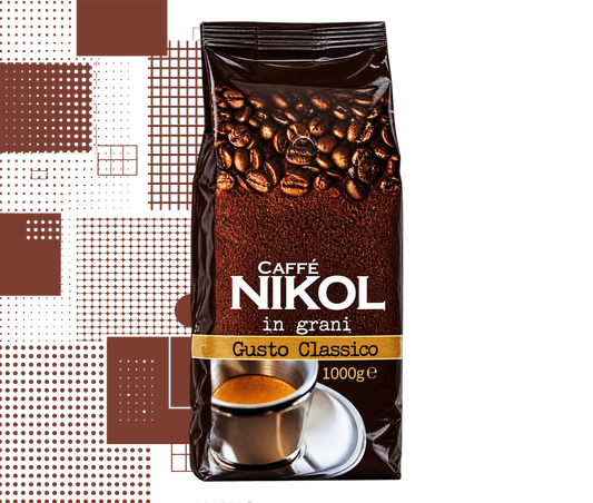 Caffè Nikol Gusto Classico – 1000 g Kaffeebohnen