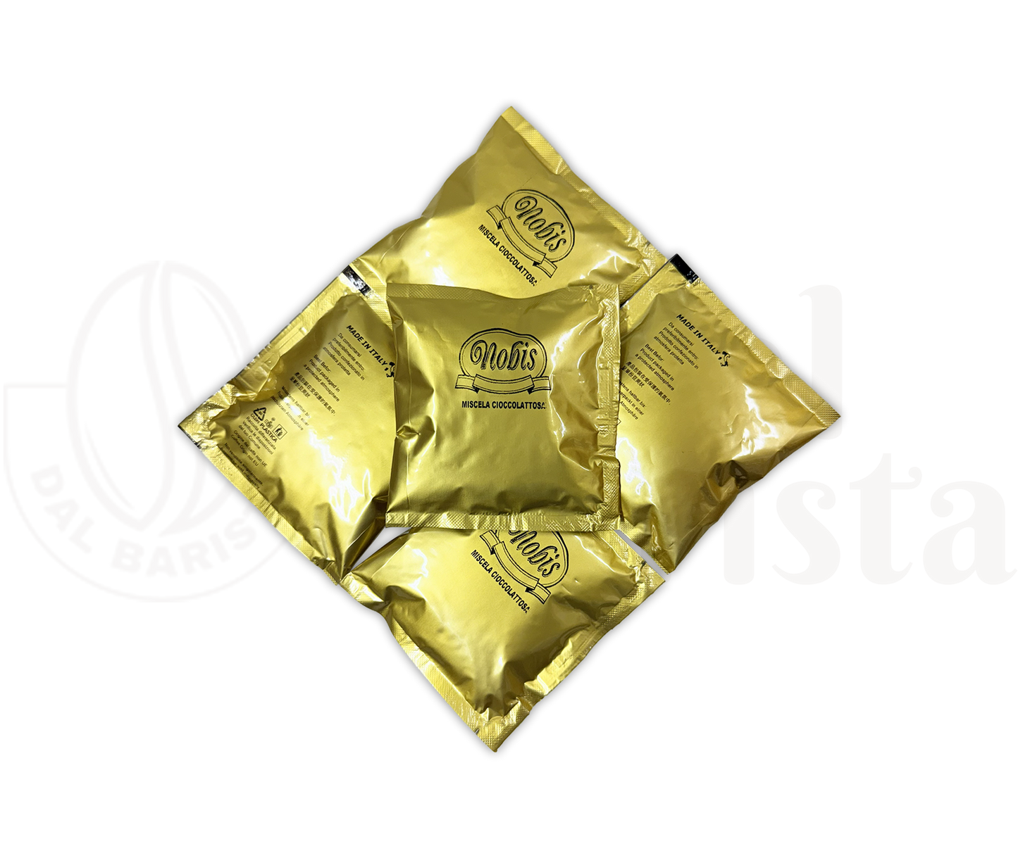 Nobis | 50 Pads + GRATIS Topping - Kaffeepads Italienischer Kaffee