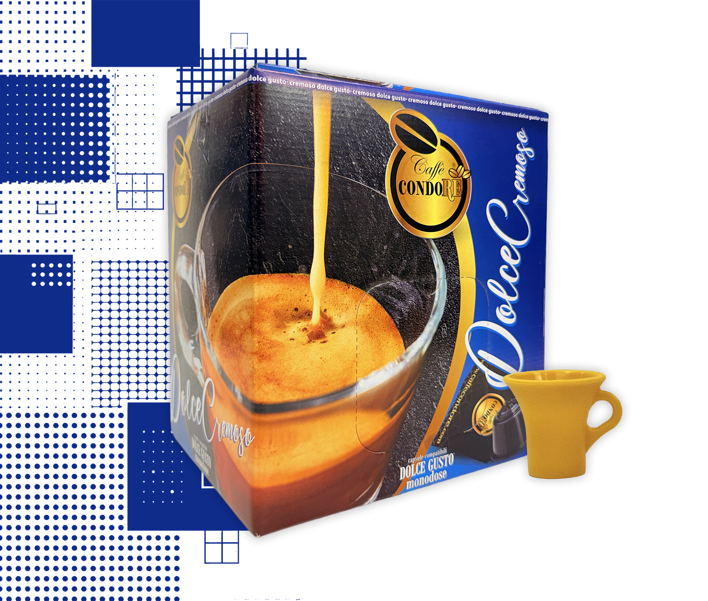 Strazzulla |  50 Kapseln Mischung Cremoso Nescasfè Dolce Gusto Monodose