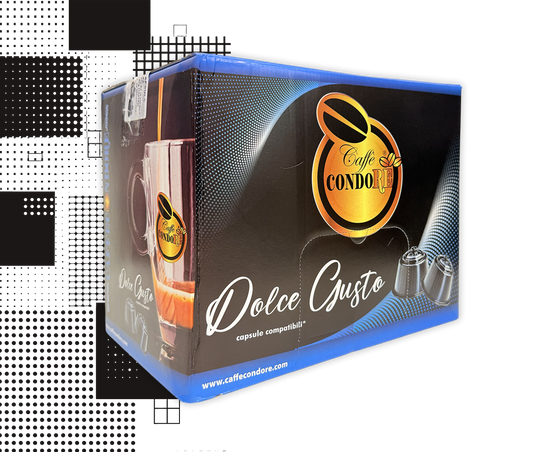 Strazzulla | 100 Kapseln Mischung Schwarz Nescasfè Dolce Gusto