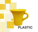 Dal Barista | Tazzina  espresso in plastica / Kunststoff giallo/gelb