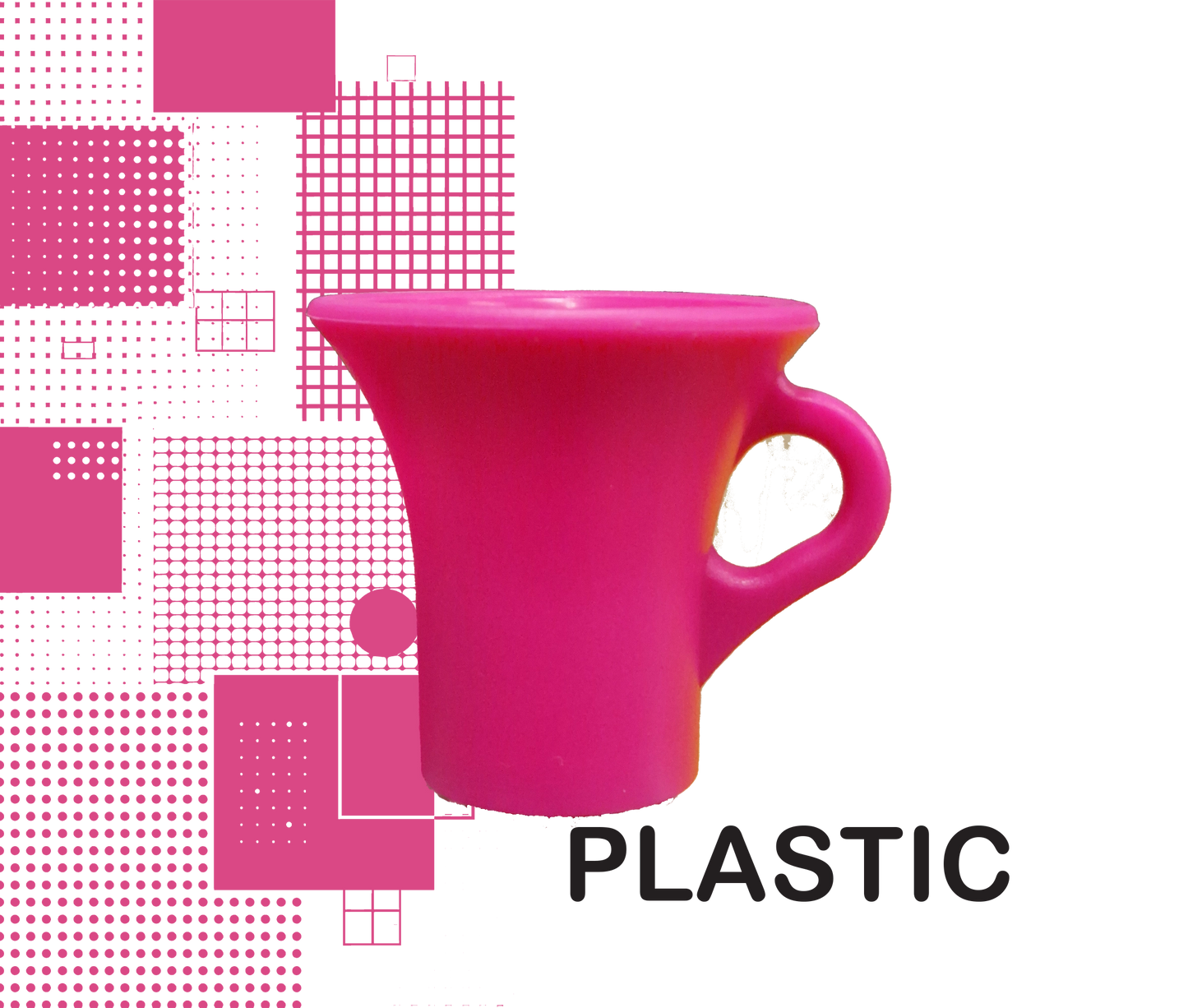 Dal Barista | Tazzina  espresso in plastica / Kunststoff fucsia