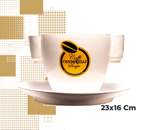 Dal Barista | Tazzone Grande in Ceramica Porta Cialde e Capsule Caffè | Große Keramik-Tasse – Kapselhalter & Deko-Becher 1