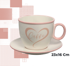 Dal Barista | Tazzone Grande in Ceramica Porta Cialde e Capsule Caffè | Große Keramik-Tasse – Kapselhalter & Deko-Becher 5