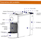 Touch Macchina a Capsule Bianca | Compatibile Lav. A Modo Mio®