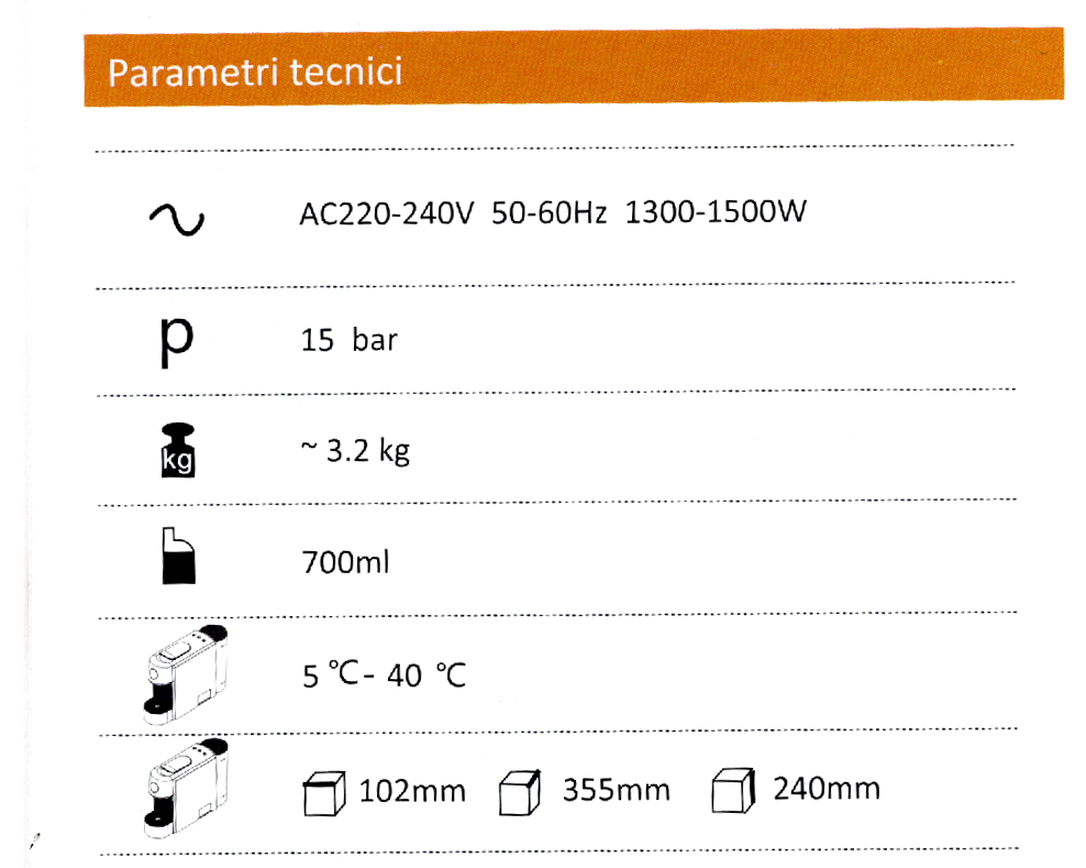 Touch Macchina a Capsule Rossa | Compatibile Lav. A Modo Mio®