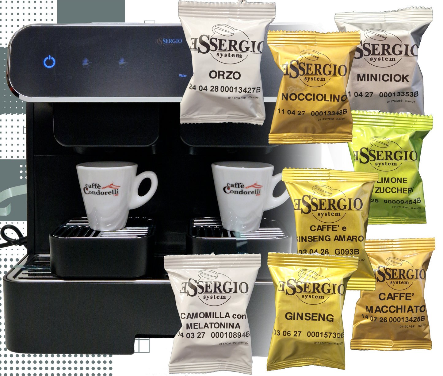 Dal Barista | Kapselmaschine Duo Essergio Professional