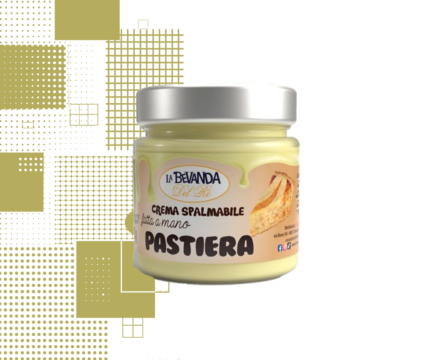 La Bevanda del Re | Crema B.Del Rè VASETTO 200 Gr PASTIERA