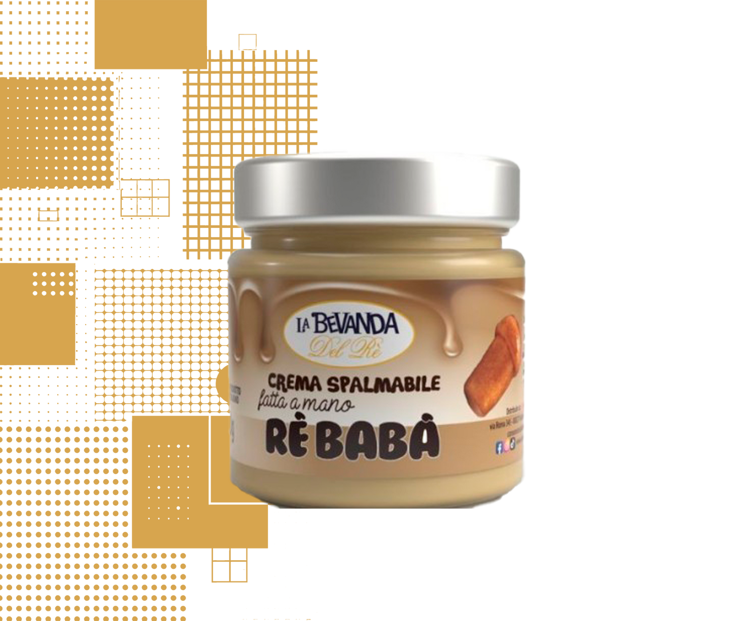 La Bevanda del Re | Crema B.Del Rè VASETTO 200 Gr RÈ BABA'