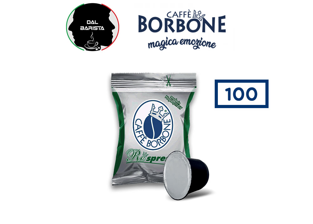 100 Capsule Borbone REspresso Miscela DEK Compatibili Nespresso – Dal  Barista