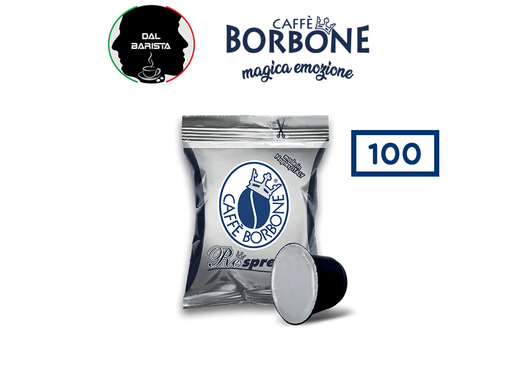 100 Capsule Borbone REspresso Miscela NERA Compatibili Nespresso – Dal  Barista