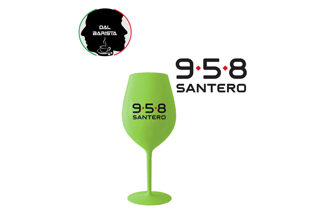 6 Bicchieri Calici Santero 958 VERDI